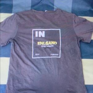 Gray Short Sleeve Crew Neck Tee